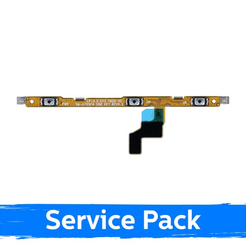 Flex-kaapeli Samsung A705 A70 virta + äänenvoimakkuus (Service Pack)