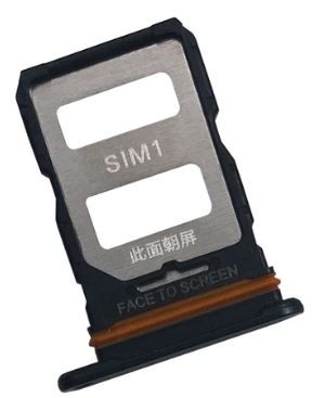 SIM-kortin pidike Xiaomi 12 Lite musta ORG