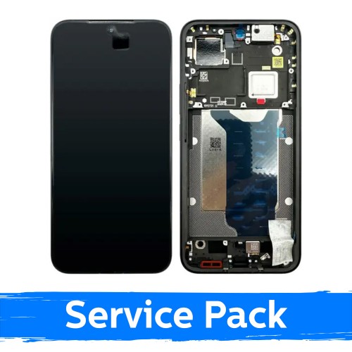 LCD-näyttö yhteensopiva Xiaomi 15T Pro 5G kehyksellä / musta / (Service Pack)