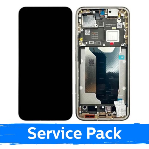 LCD Näyttö yhteensopiva Xiaomi 15T Pro 5G kehyksellä / Moch Gold / (Service Pack)