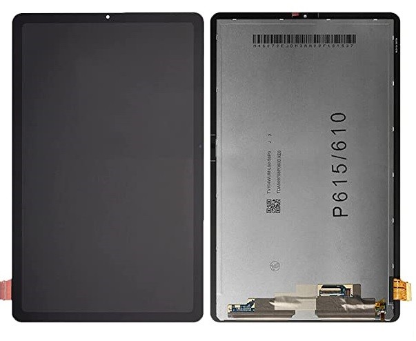 LCD-näyttö Samsung P613/P619 Tab S6 Lite 2022 kosketusnäytöllä musta alkuperäinen (huoltopaketti)