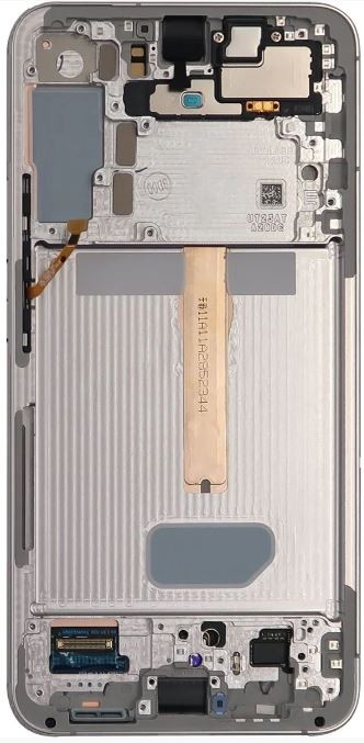 LCD-näyttö Samsung S906 S22 Plus kosketusnäytöllä ja kehyksellä White/Cream/Sky Blue alkuperäinen (huoltopaketti)