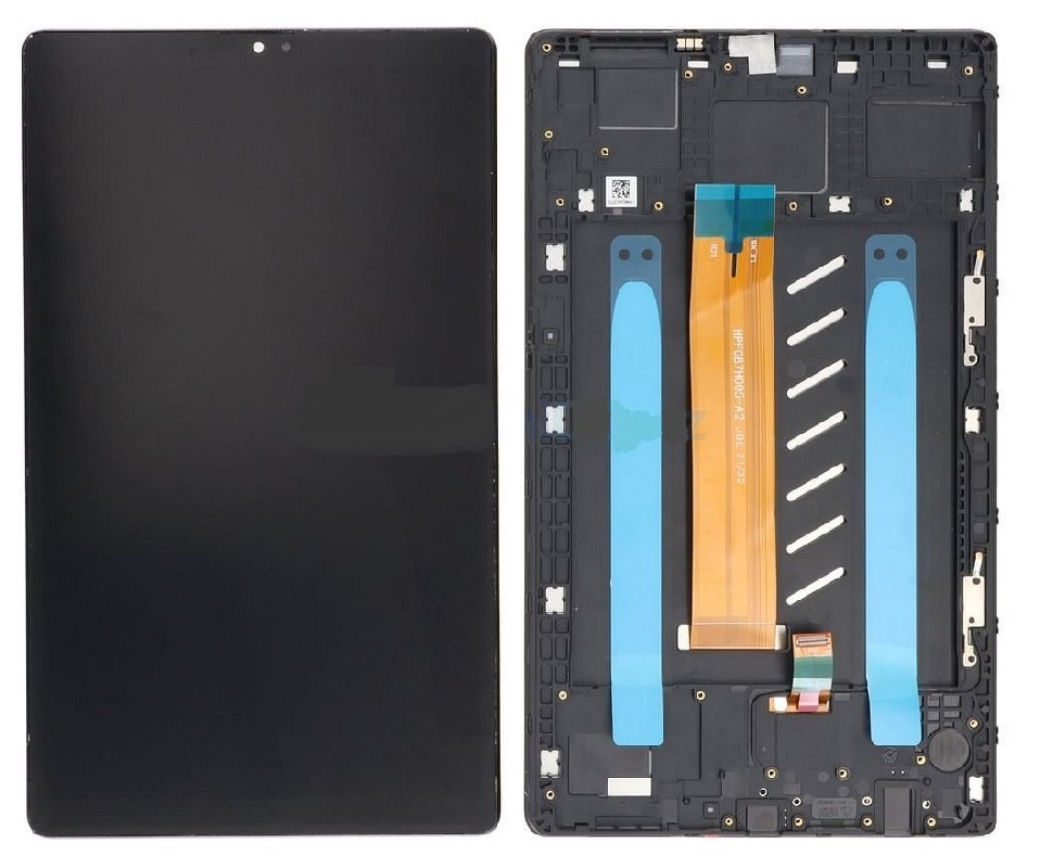LCD-näyttö Samsung T225 Tab A7 LTE kosketusnäytöllä ja kehyksellä musta (kunnostettu) ORG
