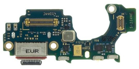 Flex Samsung F721 Z Flip 4 5G liittimelle ja mikrofonille alkuperäinen (service pack)