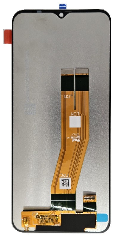 LCD screen Samsung A145 A14 4G 2023 with touch screen (Yellow flex) Black original