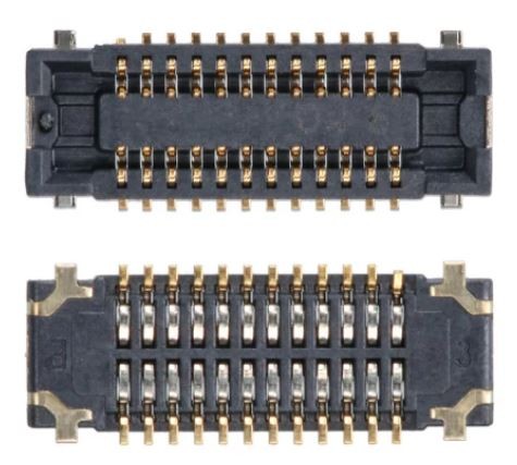 Samsung A125/A135/A136/A137/A225/A256/A325/A326/A336/A415/A426/A515/A525/A526/A528/A536/A546/A556/A725/G525/G770/M127/M135/M225/M236/M307/M317/M325/M515/M526/T730/T736/P610/P615/P636 piirilevyn liitin BTB-pistoke 2x12pin 3710-003874 (service pack)