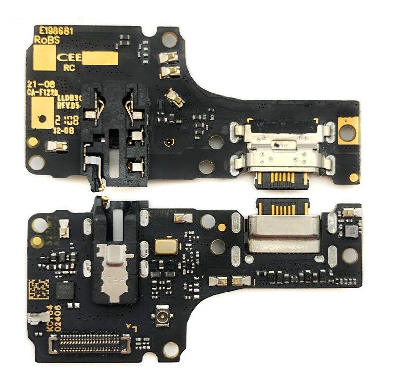 Flex Xiaomi Redmi Note 10 4G/Redmi Note 10S/Poco M5s latauspistokkeella ja mikrofonilla alkuperäinen (service pack)