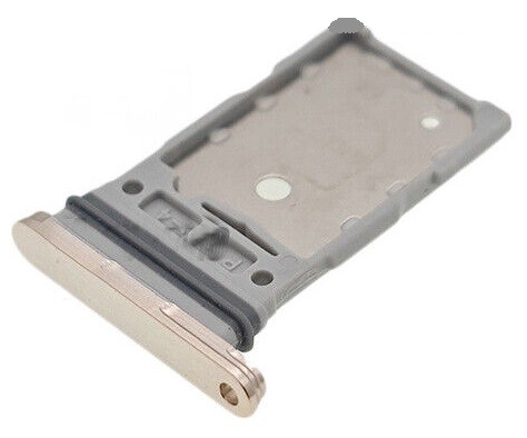 SIM-kortin pidike Samsung S911/S916 S23/S23 Plus Dual Cream ORG