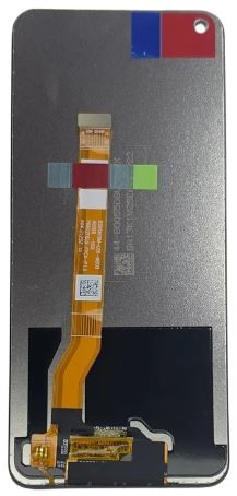 LCD-näyttö Oppo A96 4G/Realme 8i/9i/Narzo 50 4G kosketusnäytöllä musta ORG