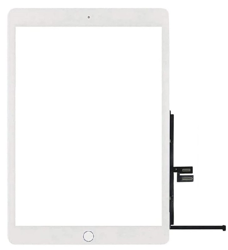 Kosketusnäyttö iPad 10.2 2019 (7th Gen)/10.2 2020 (8th Gen) Home-painikkeella valkoinen ORG