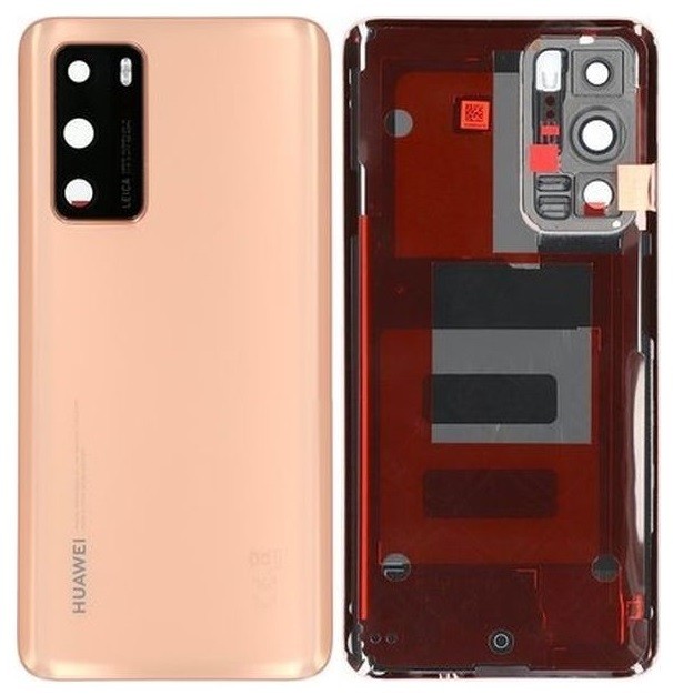 Takakansi Huawei P40 Blush Gold alkuperäinen (service pack)