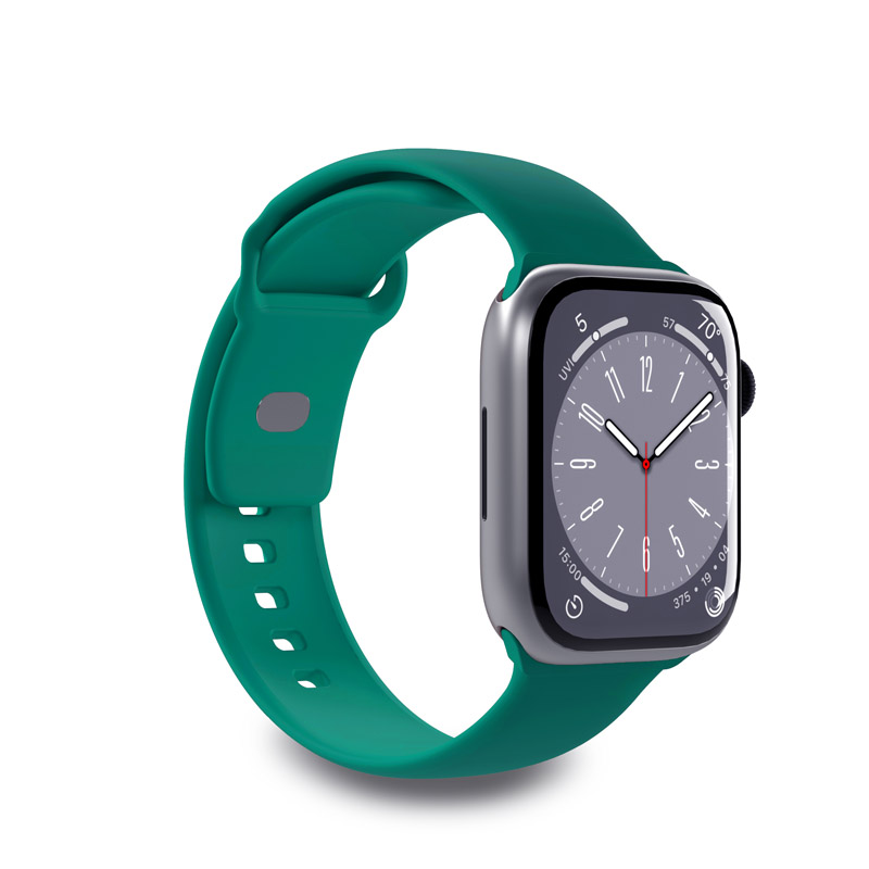 Puro ICON elastic strap for Apple Watch 44 / 45 / 46 / 49 mm, sizes S/M and M/L, Jade