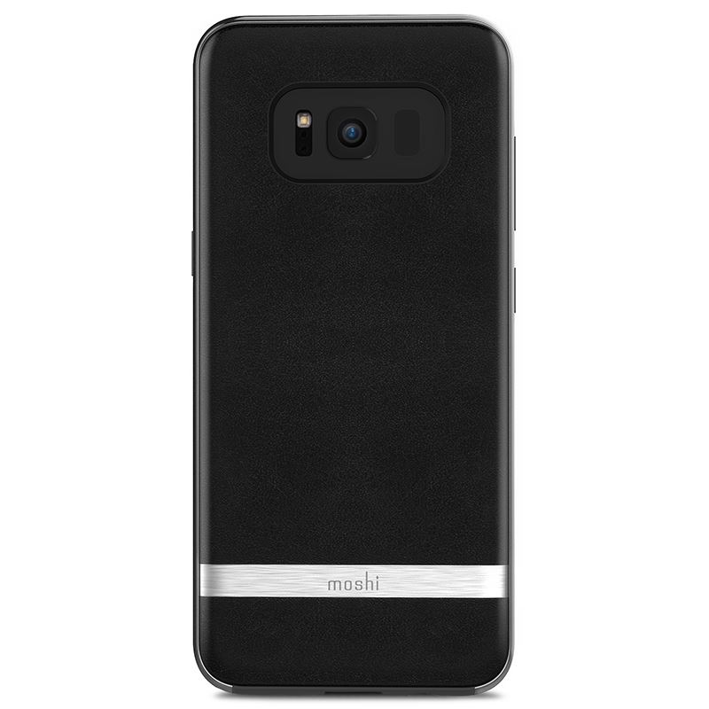 Moshi Napa suojakuori Samsung Galaxy S8+ -laitteelle, onyksinmusta