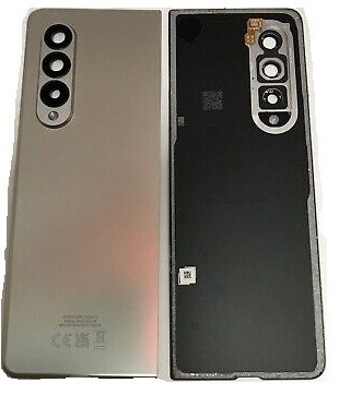 Back cover for Samsung F926 Galaxy Z Fold 3 Phantom Silver original (used Grade A)