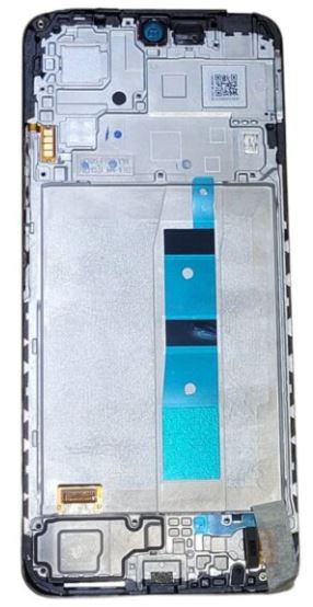 LCD-näyttö Xiaomi Redmi Note 12 4G kosketusnäytöllä kehyksellä Onyx Grey alkuperäinen (huoltopakkaus)