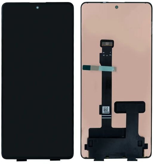 LCD-näyttö Xiaomi Redmi Note 12 Pro 5G/Note 12 Pro+ 5G/Poco X5 Pro 5G kosketusnäytöllä musta ORG