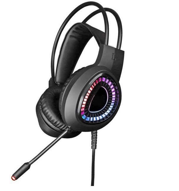 Kuulokkeet VARR GAMING VH8010 mikrofonilla (USB 7.1 PC ja PS5) mustat