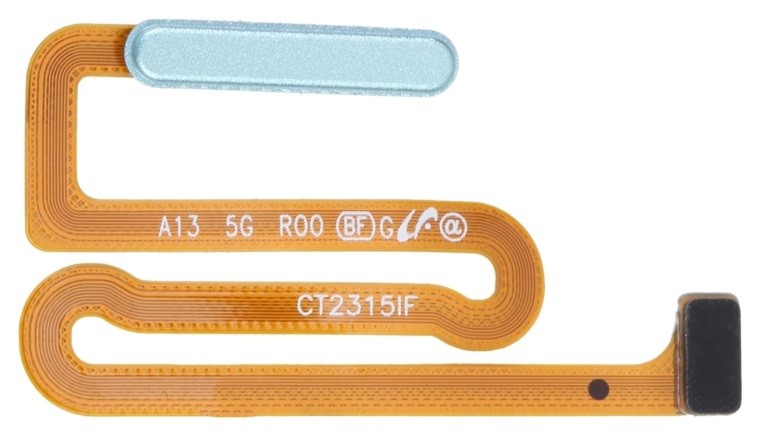 Flex Samsung A136 A13 5G sormenjälkianturilla sininen alkuperäinen (service pack)