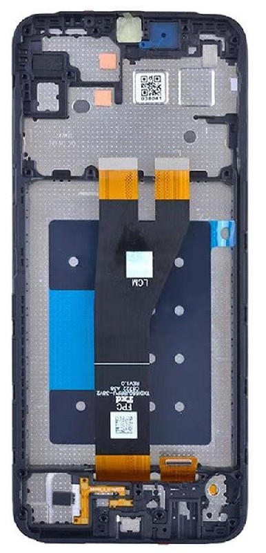 LCD screen Samsung A146 A14 5G 2023 with touch screen and frame Black original