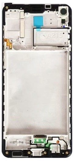 LCD screen Samsung A217F A21s with touch screen and frame Black original