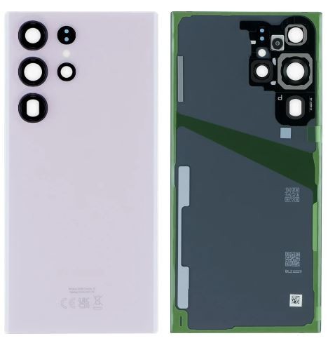 Takakansi Samsung S918 S23 Ultra laventeli alkuperäinen (käytetty luokka A)