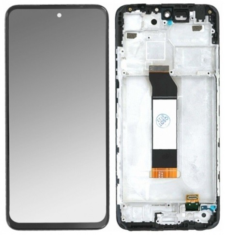 LCD-näyttö Xiaomi Redmi Note 10 5G/Redmi Note 10T 5G/Poco M3 Pro 5G kosketusnäytöllä ja kehyksellä musta ORG