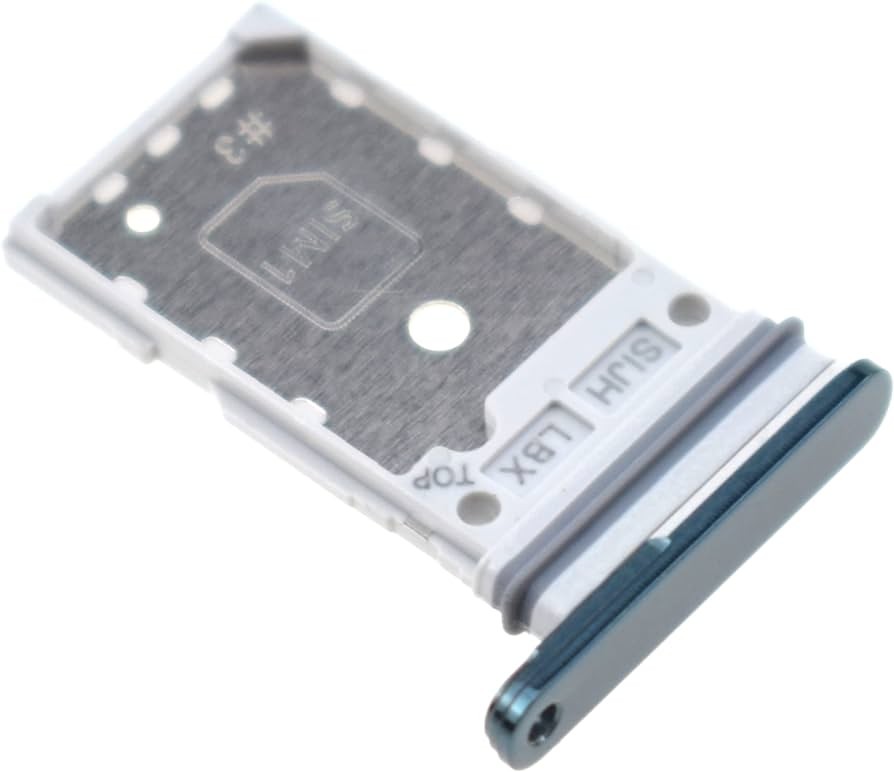 SIM-kortin pidike Samsung S918 S23 Ultra Dual Green alkuperäinen (service pack)