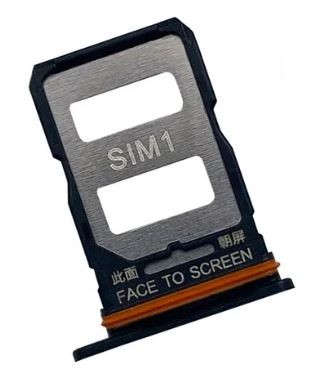 SIM-kortin pidike Xiaomi 12T/12T Pro musta ORG