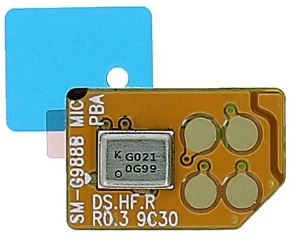 Mikrofonin piirilevy alkuperainen Samsung G988 S20 Ultra (service pack)