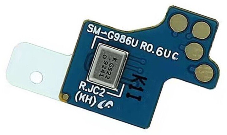 Mikrofonin piirilevy alkuperainen Samsung G985 S20 Plus (service pack)