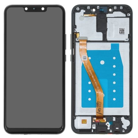 LCD-näyttö Huawei Mate 20 Lite kosketusnäytöllä kehyksellä musta ORG