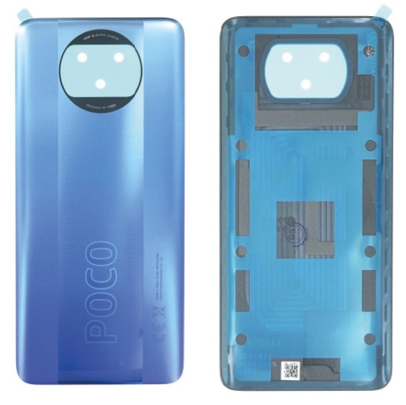 Takakansi Xiaomi Poco X3 Pro/X3/X3 NFC Frost Blue alkuperainen (service pack)
