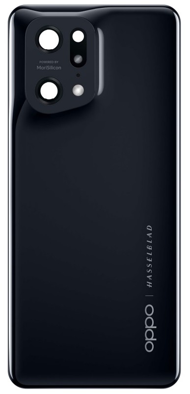 Takakansi Oppo Find X5 Pro Ceramic Black alkuperäinen (käytetty Grade A)