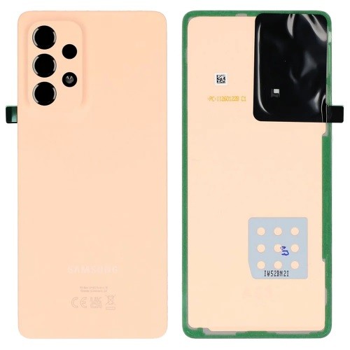 Takakansi Samsung A536 A53 5G Awesome Peach alkuperäinen (käytetty Grade A)