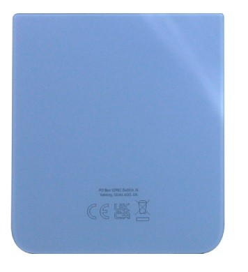 Alempi takakansi Samsung F721 Z Flip4 5G sininen (käytetty Grade C)