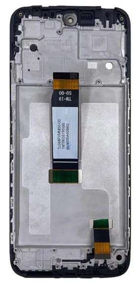 LCD-näyttö Xiaomi Redmi 12 4G/12 5G/Poco M6 Pro 5G kosketusnäytöllä ja kehyksellä musta ORG
