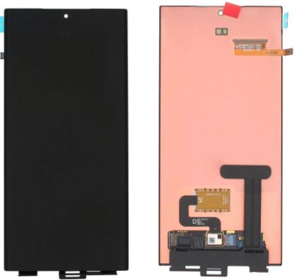 LCD-näyttö Samsung S918 S23 Ultra 5G kosketusnäytöllä (EI KEHYSTÄ) alkuperäinen (huoltopaketti)