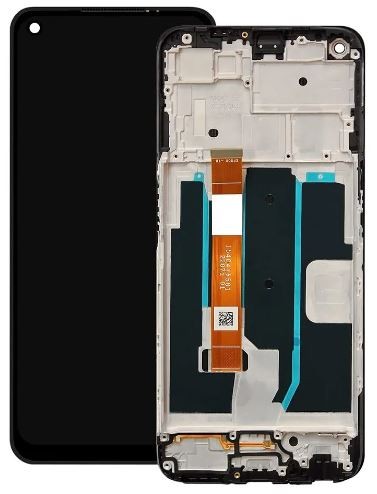 LCD screen OnePlus N200 5G with touch screen and frame Black original (used Grade C)