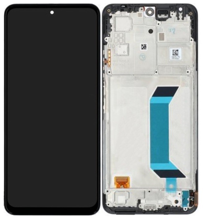 LCD screen Xiaomi Redmi Note 12 5G/Poco X5 5G with touch screen with frame Black OLED