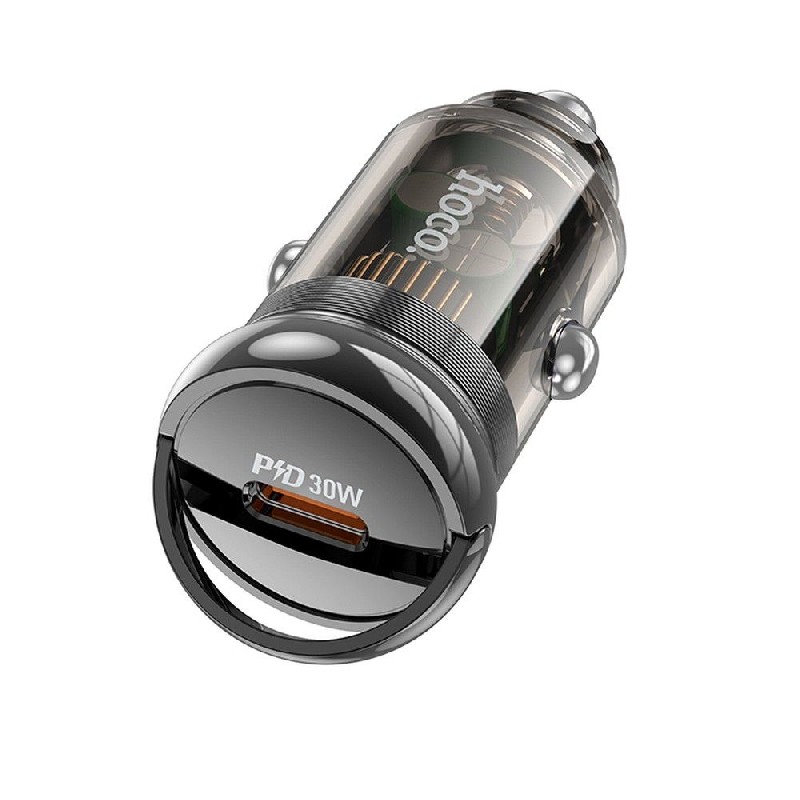 Autolaturi Hoco Z53 30W (USB-C) musta