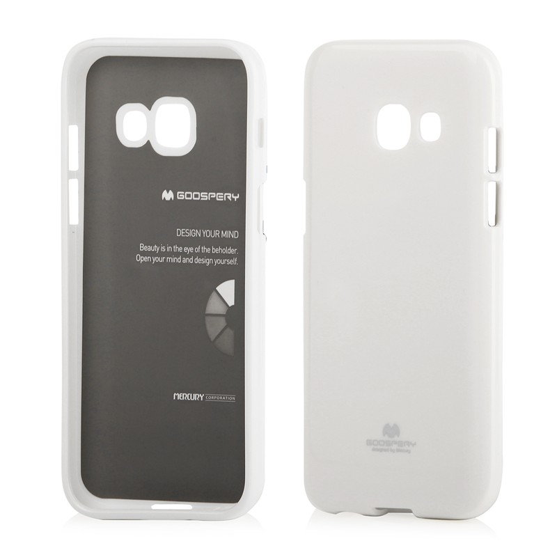 Mercury Jelly case for Samsung Galaxy A3 (2017), white