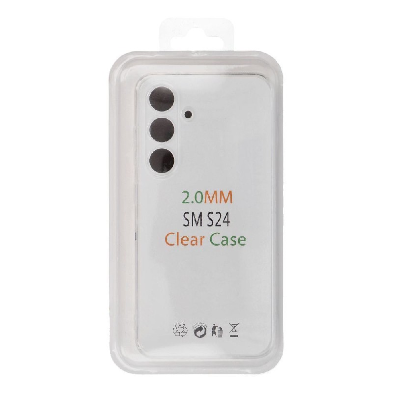 Suojakuori Clear 2mm Samsung S711 S23 FE läpinäkyvä