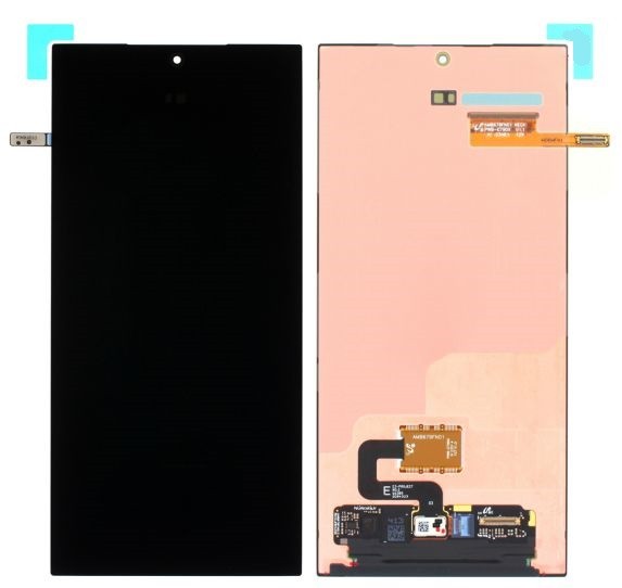 LCD-näyttö Samsung S928 S24 Ultra kosketusnäytöllä (EI KEHYSTÄ) alkuperäinen (service pack)