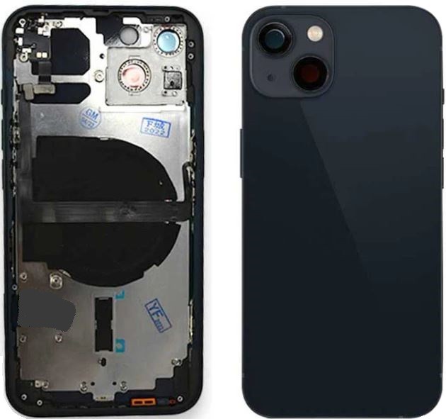Akun kansi iPhone 13 Midnight NFC:llä alkuperäinen (käytetty Grade C)