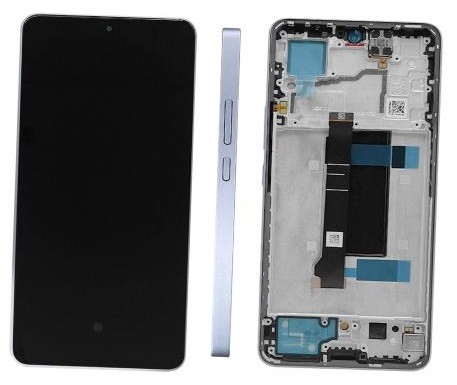LCD-näyttö Xiaomi Redmi Note 13 Pro 5G kosketusnäytöllä ja kehyksellä, Aurora Purple (yhteensopiva Poco X6 5G:n kanssa), alkuperäinen (service pack)