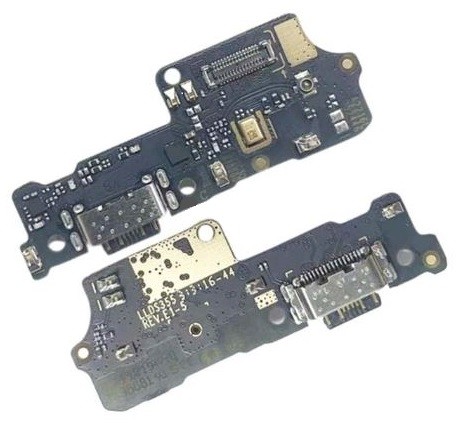 Flex Xiaomi Redmi 10C/Poco C40 with charging connector and microphone original (service pack)
