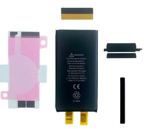 Alkuperäinen akku iPhone 13 Mini 2406mAh ilman BMS:ää tarralla