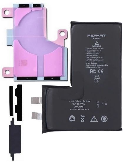 Alkuperäinen akku iPhone 13 Pro 3095mAh ilman BMS:ää tarralla