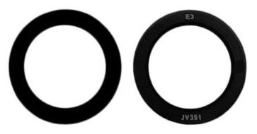 Samsung S926 S24 Plus lens for camera Black (lens UW) 1pcs (service pack)