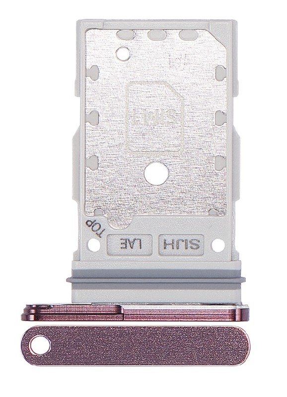 SIM-kortin pidike Samsung S908 S22 Ultra Burgundy alkuperäinen (service pack)
